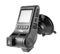 Technaxx FullHD Dual Dashcam für das Auto mit 120° Front- und 80° Innenkamera - Akku, Medienwiedergabe, Bewegungserkennung, Parküberwachung, Tonaufzeichnungen mit Mikrofon - Auto Kamera TX-185