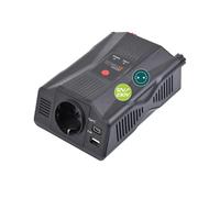 Technaxx KFZ Wechselrichter 12V auf 230V 300W (600W Spitze) - Auto Spannungswandler mit Schuko Steckdose, USB & USB-C, TÜV zertifiziert - Kompakter Inverter für Camping, Auto, Wohnmobil, Boot - TE24
