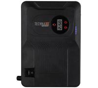 Technaxx 4 in 1 Multifunktionale Starthilfe mit Powerbank Power Pack (Benzin bis zu 4,0L / Diesel bis zu 3,0 L), 3,5 mini Akku Kompressor, LED Lampe TX-219 - 14000 mAh Batterie, 2x USB-A Anschluss