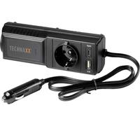 Technaxx TE21 Wechselrichter 200W - Spannungswandler für AC-Netzspannung zum Anschluss verschiedenster elektronischer Geräte, wie z.B. Tablets, Smartphones, Laptops, Spielkonsolen, Fernseher, DVD etc