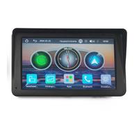 Technaxx Wireless Car Play & Android Auto Display 7" TX-320 mit Bluetooth 5.0, FM-Transmitter, AUX-Ausgang, eingebautem Lautsprecher, MicroSD-Steckplatz, Armaturenbrett-/Windschutzscheibenhalterung