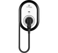 TechniSat TECHNIVOLT 101-11kW Ladestation/Wallbox für E-Autos mit integrierter Ladesteckdose Typ 2 für schnelles Laden zu Hause, RFID-Karte, förderfähig, IP54 - inklusive Ladekabel