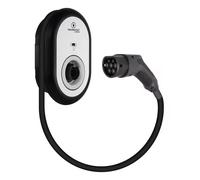 TechniSat TECHNIVOLT 101-11kW Ladestation/Wallbox für E-Autos mit integrierter Ladesteckdose Typ 2 für schnelles Laden zu Hause, RFID-Karte, förderfähig, IP54 - inklusive Ladekabel