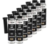 TECPO 12x Partikelfilter Reiniger Diesel DPF, 300ml DPF Diesel Reiniger Additiv Zusatz Kraftstoffzusatz Dieselpartikelfilter Reiniger Dieselkraftstoffadditiv (12er-Pack)