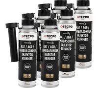 TECPO 6X 300ml Katalysator AGR Lambdasonde Injektor Reiniger Benzin Additiv