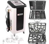 TECPO ATF Öl Spülgerät Vollautomatisches Getriebeöl Wechsel Ölspülmaschine + Adaptersatz 109-tlg.