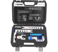 TECPO Bördelgerät Bördelwerkzeug Bremsleitung Klimaanlage Klimaleitung und Kraftstoffleitung 4-32mm Rohrschneider