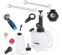 TECPO Bremsen Entlüftungsgerät 4L+ BGS Bördelgerät