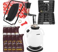 TECPO Getriebeöl-Einfüllgerät + Hydraulikfiltersatz + MANNOL Dexron...