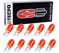 10x TECPO WY5W BLINKER-BIRNEN SEITENBLINKER 12V 5W ORANGE GELB BLINKER BIRNE