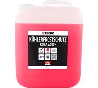 TECPO Kühlerfrostschutz Antifreeze AG13+, 10 Liter Kühlmittel rosa rot -40 C° Auto Kühlflüssigkeit Gebrauchsfertig LOBRID-Technologie | bis zu 5 Jahre Lebensdauer