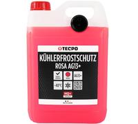 TECPO Kühlerfrostschutz Antifreeze AG13+, 5 Liter Kühlmittel rosa rot -40 C° Auto Kühlflüssigkeit Gebrauchsfertig LOBRID-Technologie | bis zu 5 Jahre Lebensdauer |