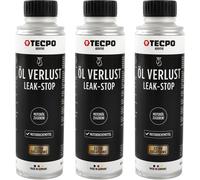 TECPO ÖLVERLUST LEAK STOP ESTER 3x 300 ml MOTORDICHTMITTEL MOTORÖL ÖL VERLUST