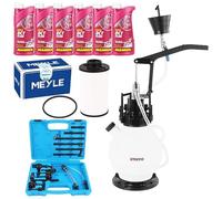 TECPO Ölwechsel Set Getriebe Filter DQ250 6 Gang + Getriebeöl, 6 Liter + Einfüllgerät