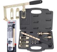 TECPO UNIVERSAL VENTIL FEDERSPANNER + VENTILLÄPPER VENTILSCHLEIFPASTE GROB FEIN