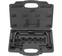 TECPO Ventilfederspanner-Satz + Ventilläpper + Ventilschleifsatz