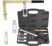 TECPO Ventilfederspanner-Satz + Ventilschleifpaste + Ventilläpper