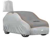 Tectake Autoplane Wasserdicht und Atmungsaktiv Mit 4 mm Schaumstoffschicht Passend Für Viele Modelle 520 x 185 x 145 mm Grau