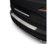 teileplus24 L752 Ladekantenschutz V2A Edelstahl kompatibel mit Skoda Karoq Facelift 2021- Abkantung