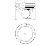 Kolbenschmidt Teilesatz Kolben mit Zylinderlaufbuchse 40 459 961 für DAF, BOVA, IRIZAR, GINAF