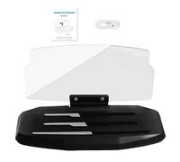 Teksome HUD Head Display Mobile Halterung | GPS Mobile Head Up Display Halter - Wiederverwendbare GPS Navigation Projektor Heads Up Display für Auto Navigation