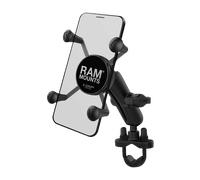 RAM Mounts U-Bolt Handyhalterung Motorrad Lenker Klein Handyhalterung