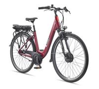 City E-Bike RC845 Multitalent mit 7-Gang Shimano Nabenschaltung, Weinrot