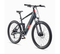 Telefunken E-Bike 27,5 Zoll Mountainbike Fully Pedelec 8 Gang Shimano Kette M936