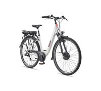 Telefunken E-Bike Damen 28 Zoll, Elektrofahrrad Frontmotor, 7-Gang Shimano Kettenschaltung, V-Bremsen - Pedelec Citybike, RC825 Multitalent