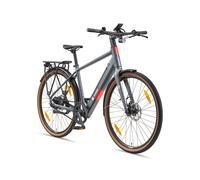 Telefunken E-Bike Urban Uh220, Riemenantrieb, 2-Gang Automatik, 28 Zoll titangrau