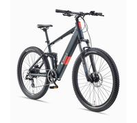 Telefunken Mountainbike E-Bike 27,5 Zoll Fully 8-Gang Hinterradmotor 468Wh Akku M936