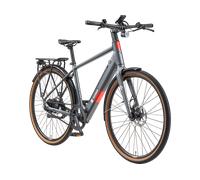 TELEFUNKEN E-Bike Urban UH220, Riemenantrieb, 2-Gang Automatik, 28 Zoll titangrau