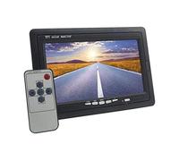 TEMPO DI SALDI LCD-Monitor 7,0 Zoll Auto mit Fernbedienung 2 AV-Eingänge für Videoüberwachung