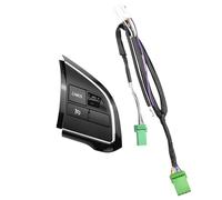 Tempomat Schalter Für Mitsubishi Für Eclipse Für Cross 2017-2019 Für Mirage 2016 Lenkrad-Bedienknopf Bluetooth-Audio-Lautstärkeregler Lenkradschalter(Right-cruise-Wire)