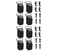 Teppich-Clips zur Befestigung im Innenbereich, für Teppiche und Automobil-Fußmatten ohne zusätzliche Stützstrukturen erforderlich (8 Stück)