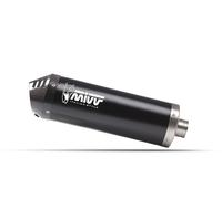 Terminal MIVV OVAL Schwarz Kohlenstoff Cap Voge Pass 900DSX 2024>2025