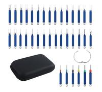 Terminal-Pin-Entfernungswerkzeug-Set - Terminalausdreher - Abzieher für elektrische Steckverbinder, für Elektronik, Automobil, Kabel, Schalttafel, Türverkleidung, Batterie-Kabelbaum