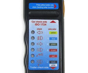 Testgerät Anhängerbeleuchtung Trailer Tester Anhänger Prüfgerät 7 polig