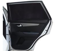 Tevlaphee Auto Sonnenshutz Kinder, Universal Sonnenblende Auto Netz Sonnenschutz Auto Baby mit Zertifiziertem UV für Seitenfenster Meshmaterial Schützt Mitfahrer, Baby, Kinder & Haustiere (L)