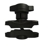 Tewzafiya Halterung für Fahrradlenker | Montagebasis für Motorrad- und Fahrradspiegel, robuste Aluminiumlegierung, 360 ° drehbar, für Navigationssystem