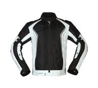 Modeka Khao Air Motorrad Textiljacke, schwarz-grau, Größe XL für Männer