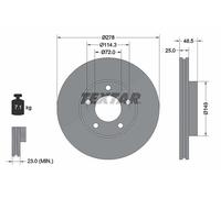 92130303 Bremsscheibe PRO