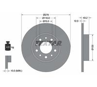 Bremsscheibe PRO 92145203