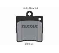TEXTAR 2191901 - Bremsbelagsatz, Scheibenbremse - Q+