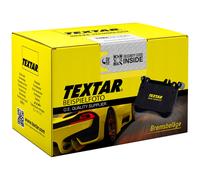 TEXTAR 2426001 Bremsbeläge Hinten für MONDEO III USA FIVE HUNDRED TAURUS JAGUAR