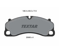 Bremsbelagsatz TEXTAR 2556601