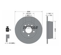 Bremsscheibe Hinterachse Textar 92074503