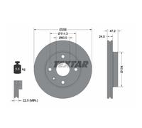 Bremsscheibe TEXTAR 92133500