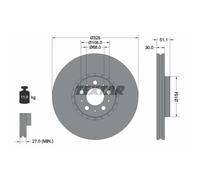 Textar | Bremsscheibe | 92284105