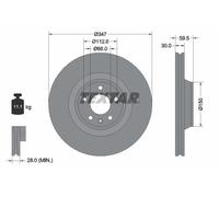TEXTAR 92132400 Bremsscheibe